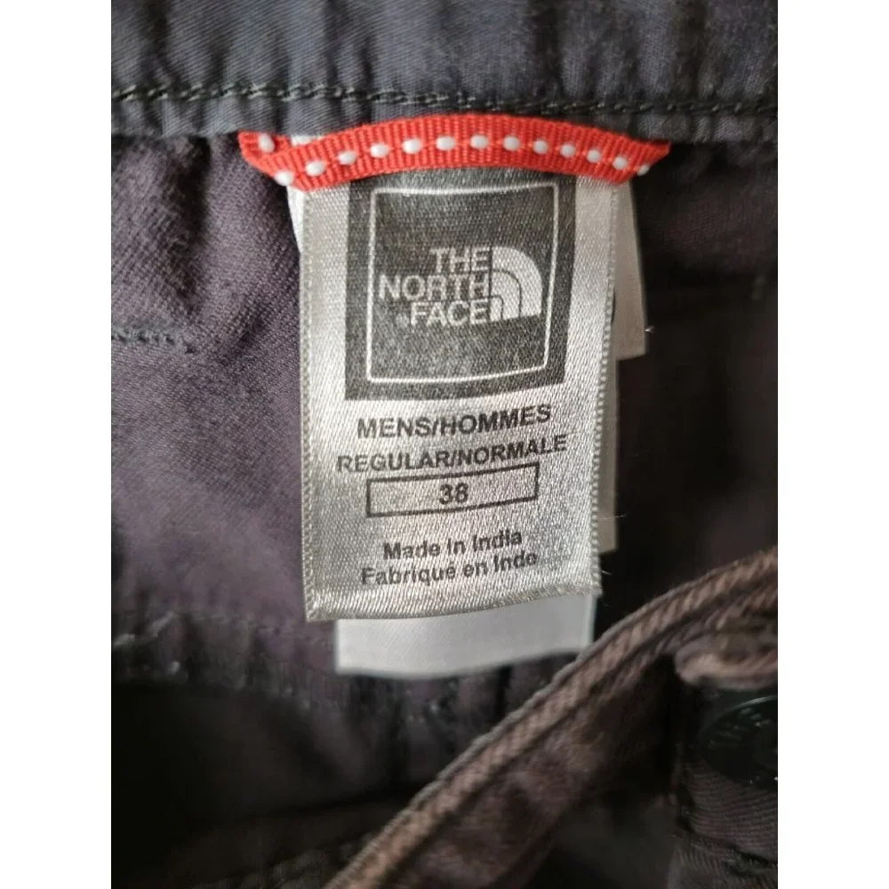 The North Face Pants Men's Flat Front Chino Cotton 38x30‎ Gray Style ABLS